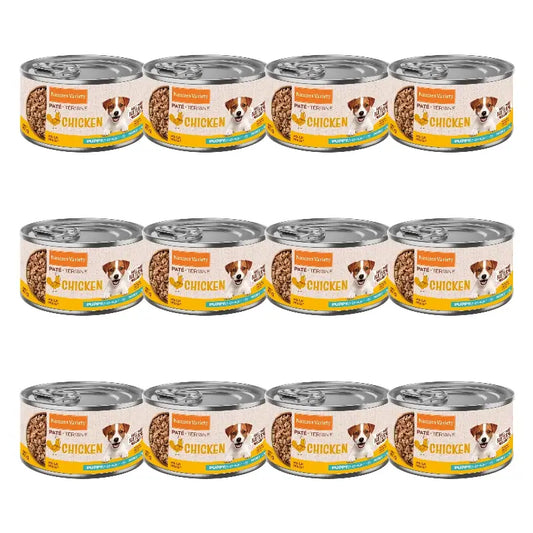 Nature'S Variety - Nourriture humide pour chiens, mini-chiots, au poulet, portions individuelles, 12 x 200 g