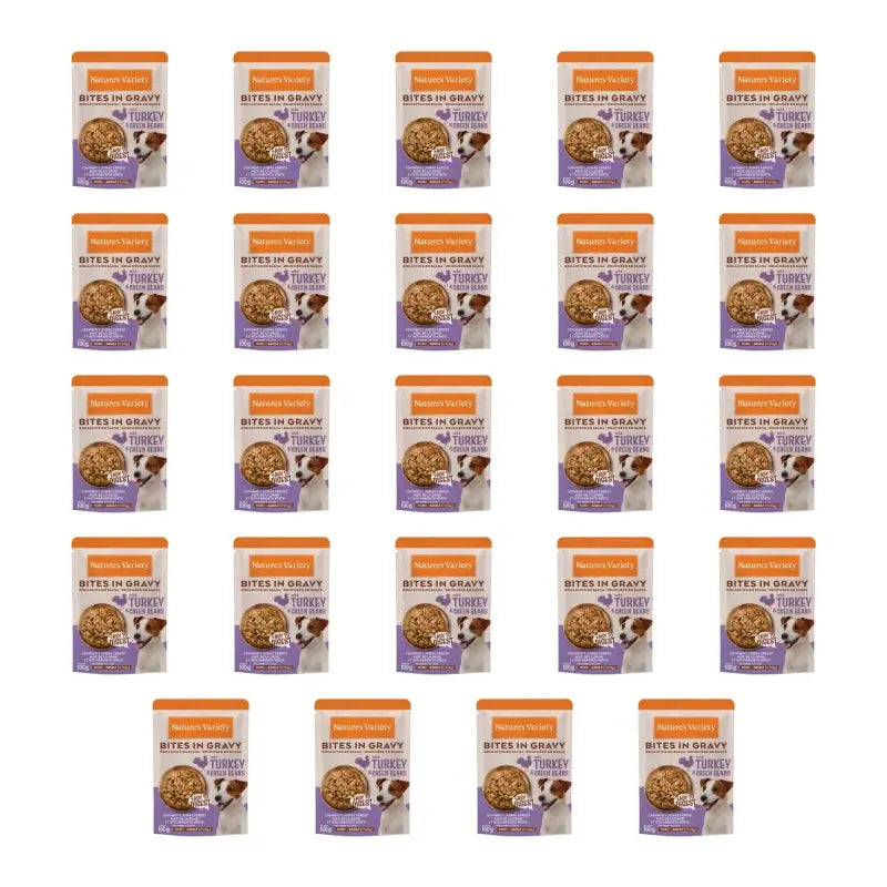 Nature's Variety Mini Dinde, 100 g, lot de 24