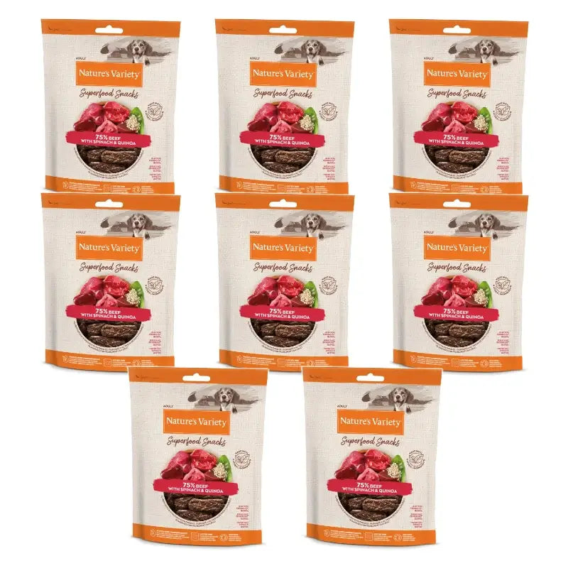 Nature'S Variety Snack Nvd Delibars Spfood Sncks Bœuf 0,070 kg, 8 x 70 g