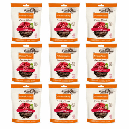 Nature'S Variety Snack Nvd Delibars Spfood Sncks Bœuf 0,070 kg, 9 x 70 g