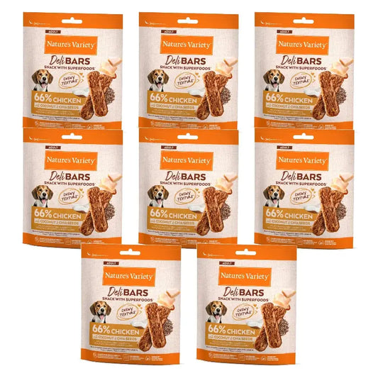 Nature'S Variety Snack Nvd Delibars Spfood Sncks Chkn 0,070 kg, 8 x 70 g
