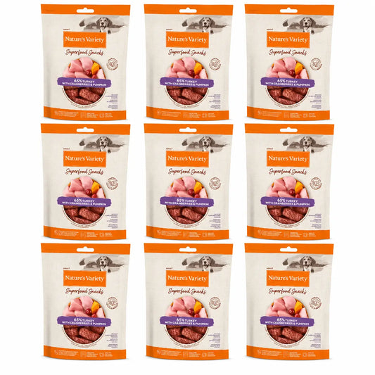 Nature'S Variety Snack Nvd Delibars Spfood Snk Turkey 0,070 kg, 9 x 70 g