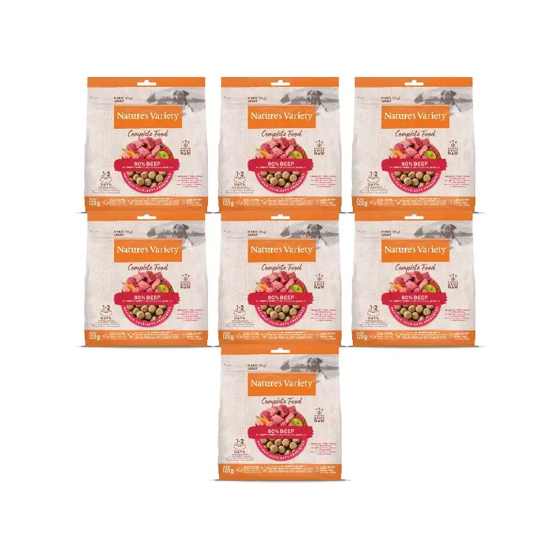 Nature'S Variety Toppers lyophilisés pour chiens, à la dinde, nature, 7 x 120 g