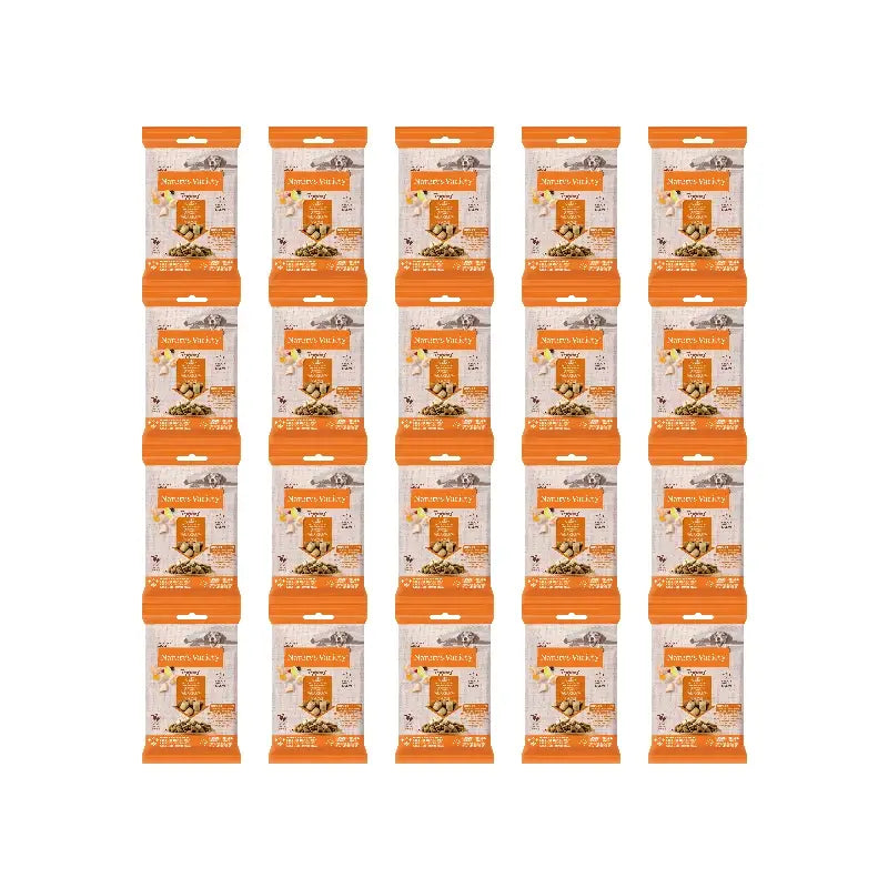 Nature'S Variety Toppers lyophilisés pour chiens, au poulet, naturels, 20 x 15 g