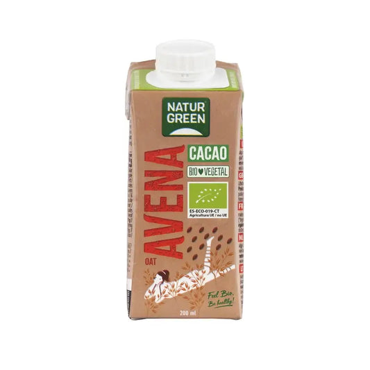 Naturgreen Boisson chocolatée aux flocons d'avoine, 200 ml