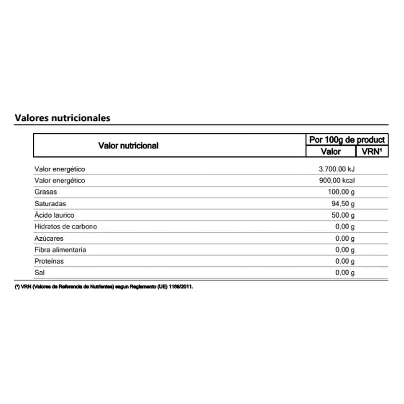NaturGreen Coconut Fat Bio 860 ml / 800 g