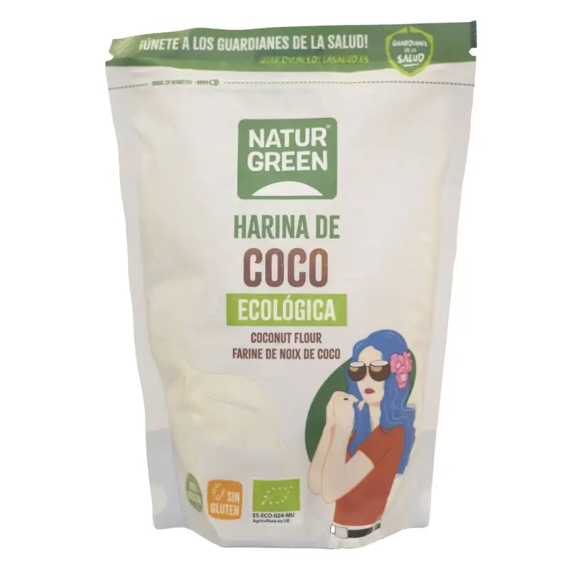 Farine de noix de coco Naturgreen, 500 g