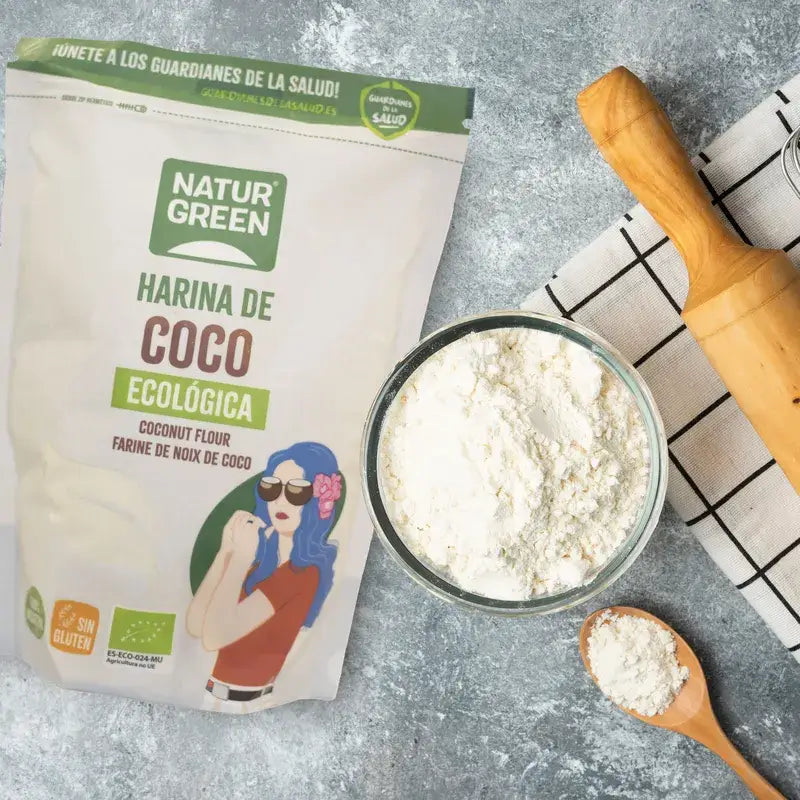 Farine de noix de coco Naturgreen, 500 g
