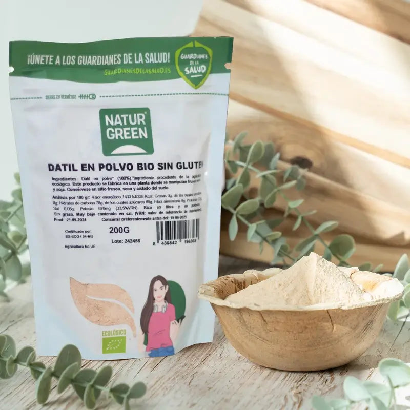 Naturgreen Farine de dattes bio, 200 g