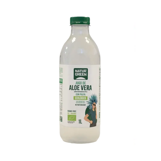 Naturgreen Jus d'Aloe Vera avec pulpe, 1 l