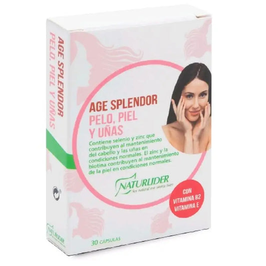 Naturlider Age Splendor Hair Skin Nails , 30 capsules