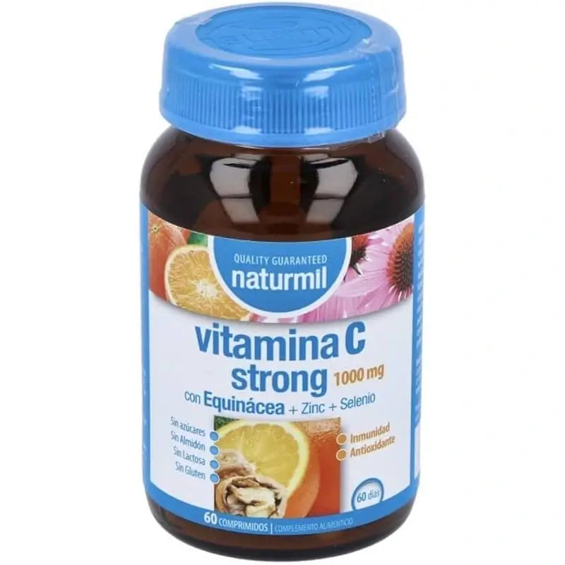 Naturmil Vitamine C Forte 1000 , 60 comprimés
