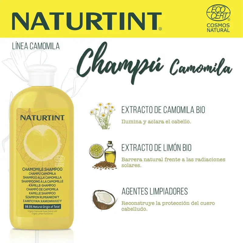 Naturtint Shampooing naturel à la camomille 330 Ml