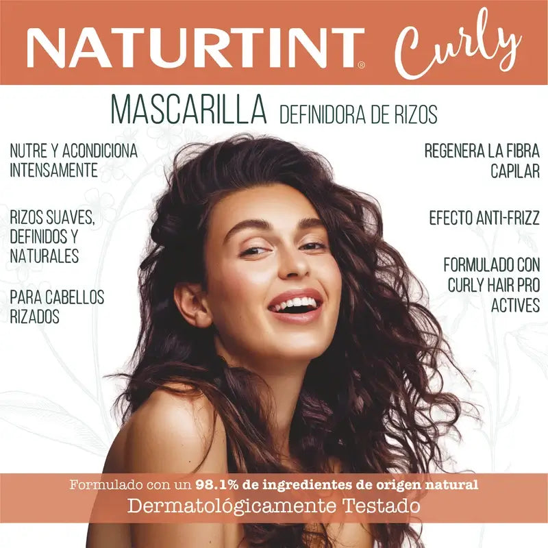 Naturtint Curly Curls Masque boucles définies 300Ml