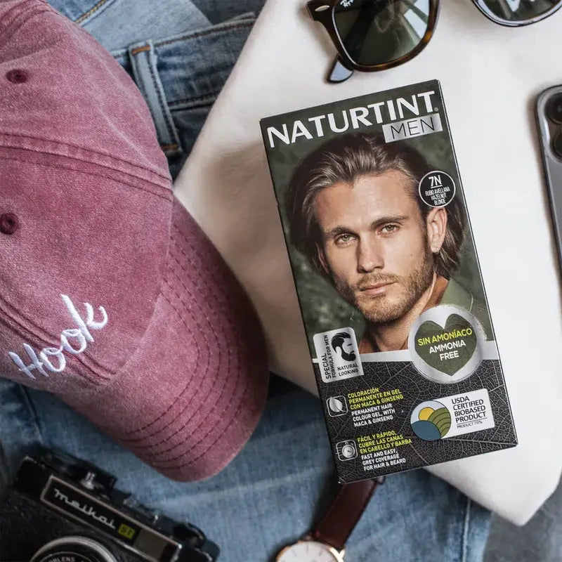 Naturtint Men Coloration permanente pour hommes sans ammoniaque 7N - Blond noisette