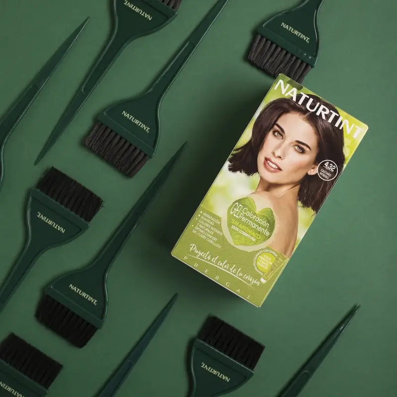 Naturtint Coloration permanente Coloration permanente sans ammoniaque Teinture 4.32 - Brun intense