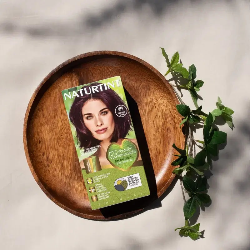 Naturtint Colorant permanent sans ammoniaque 4M - Brun Auburn
