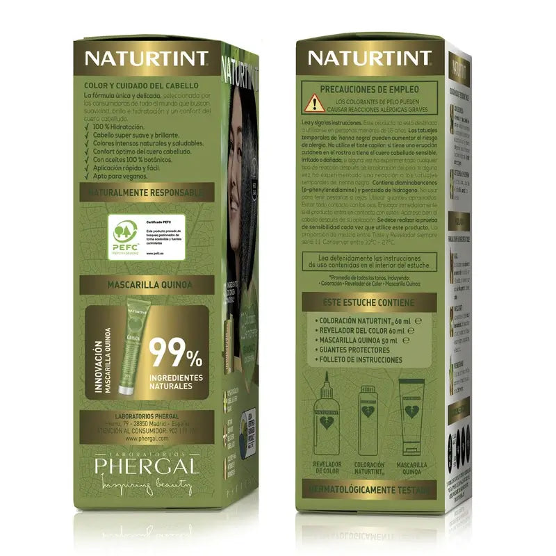 Naturtint Coloration permanente Coloration permanente sans ammoniaque 5M - Brun clair Acajou