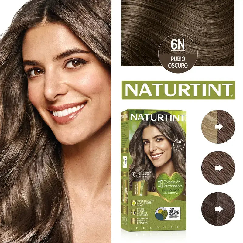 Naturtint Coloration permanente sans ammoniaque 6N - Blond foncé