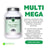 Naturvent Multivitamins Multi Mega Multivitamin, 90 gélules