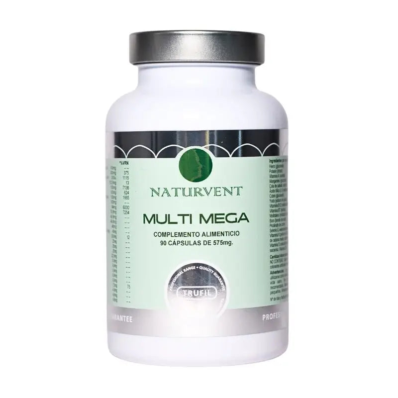 Naturvent Multivitamins Multi Mega Multivitamin, 90 gélules