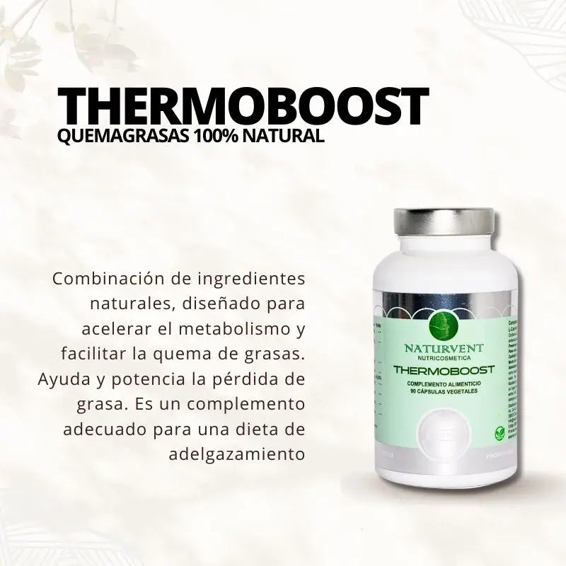 Naturvent Thermoboost Brûleur de Graisse, 90 gélules