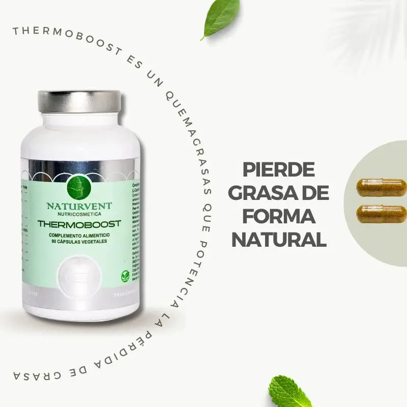 Naturvent Thermoboost Brûleur de Graisse, 90 gélules