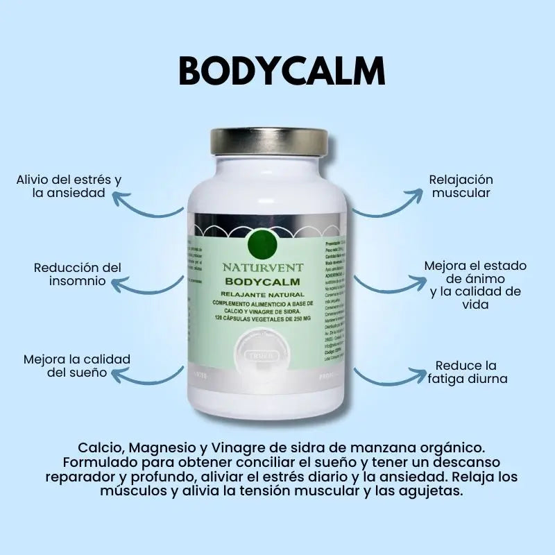 Naturvent Bodycalm Relaxant, 120 gélules