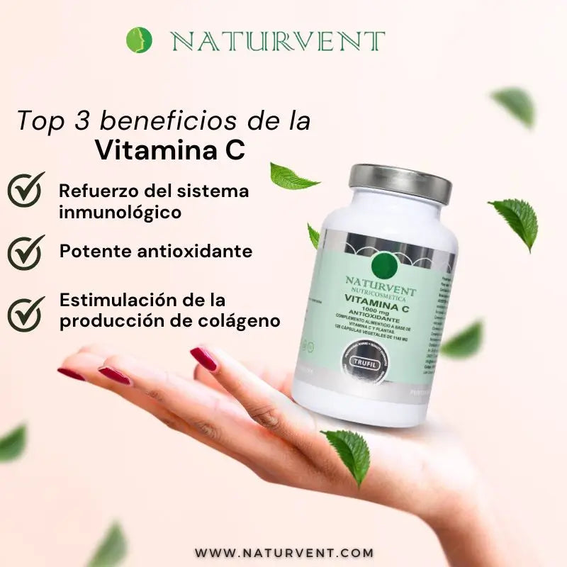 Naturvent Vitamines Vitamine C, 120 gélules