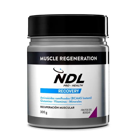 NDL Pro-Health Muscle Regeneration, BCAAs 2:1:1, Glutamine, Fruits of the Forest Powder 300g