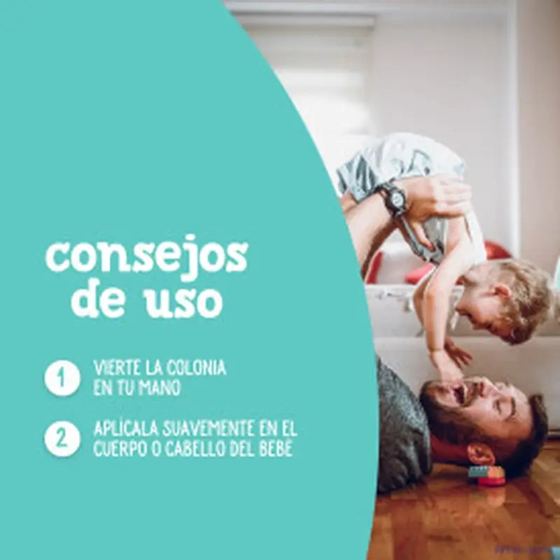 NENUCO Trousse de toilette en tissu pour bébé avec savon et eau de toilette, 2x200 ml.