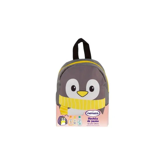Nenuco Baby Pack Penguin Porte-bébé, Cologne, Savon, Shampooing, 3x200 ml
