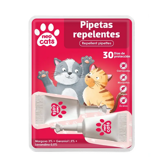 Neo Cats Pipettes anti-insectes 2 pièces