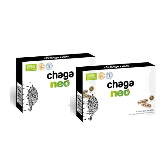Neo Chaga, 60 gélules, lot de 2