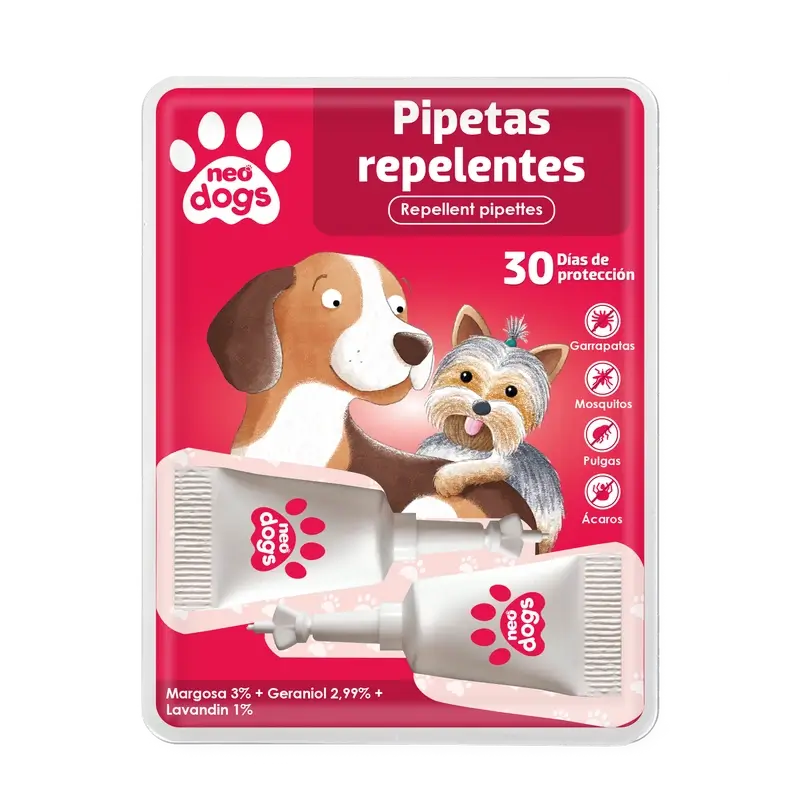 Neo Dogs Pipettes anti-insectes 2 pièces
