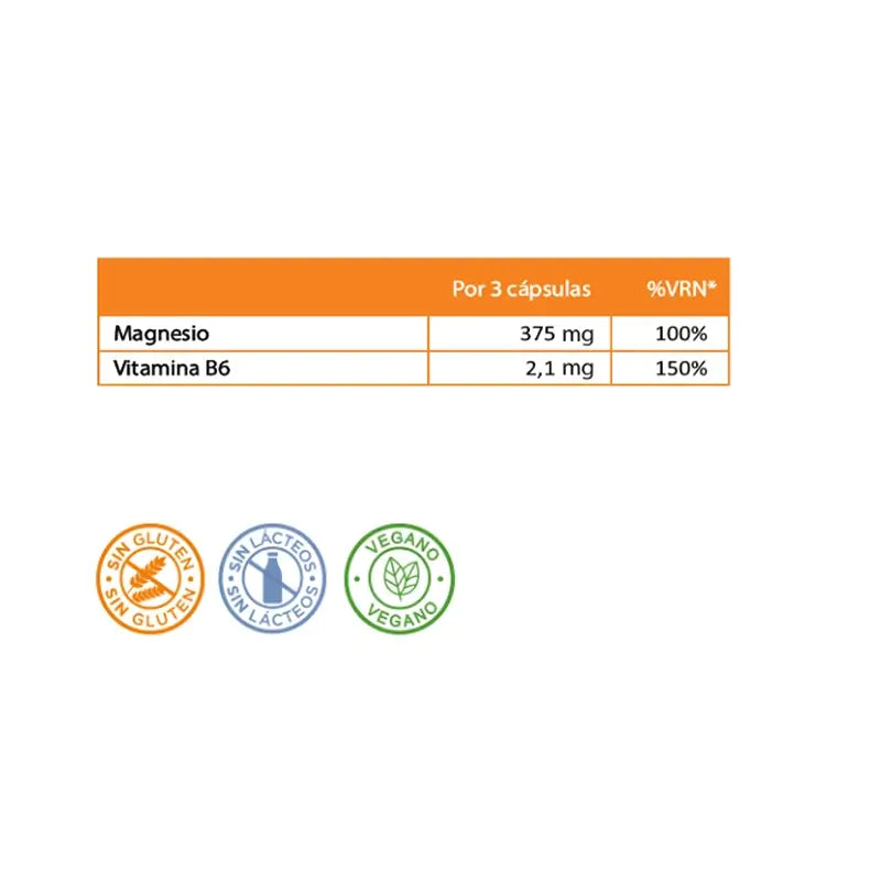 Neo Magnesium Complex + Vit B6, 60 Capsules
