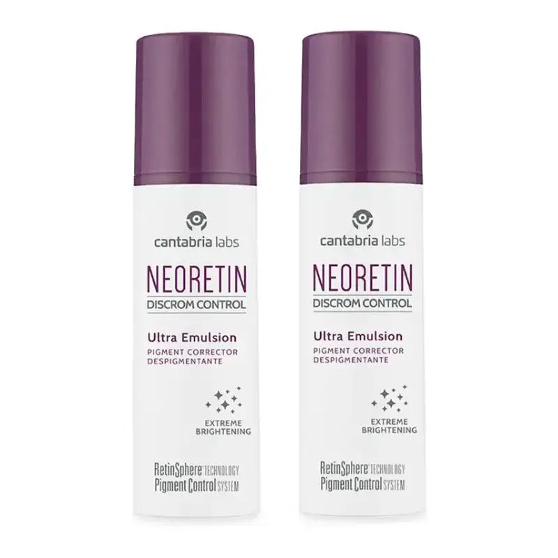 NEORETIN Discrom Ultra Emulsion dépigmentante, paquet de 2 x 30 ml