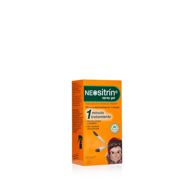 NEOsitrin® Spray gel liquide anti-poux 60 ml