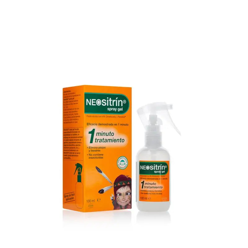 NEOsitrin® Spray gel liquide anti-poux 100 ml