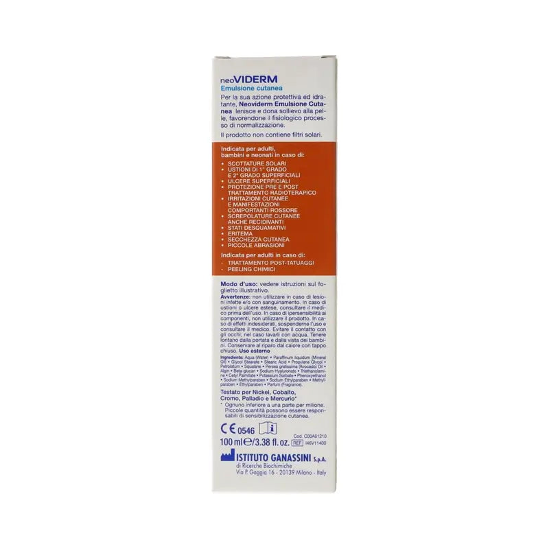 Rilastil Neoviderm Emulsion apaisante pour brûlures 100 ml