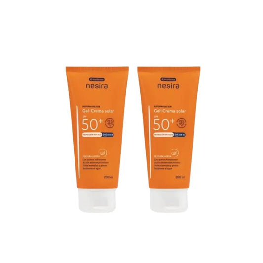 Nesira Sun Gel-Cream Spf50+ , Pack 2 x 200 ml