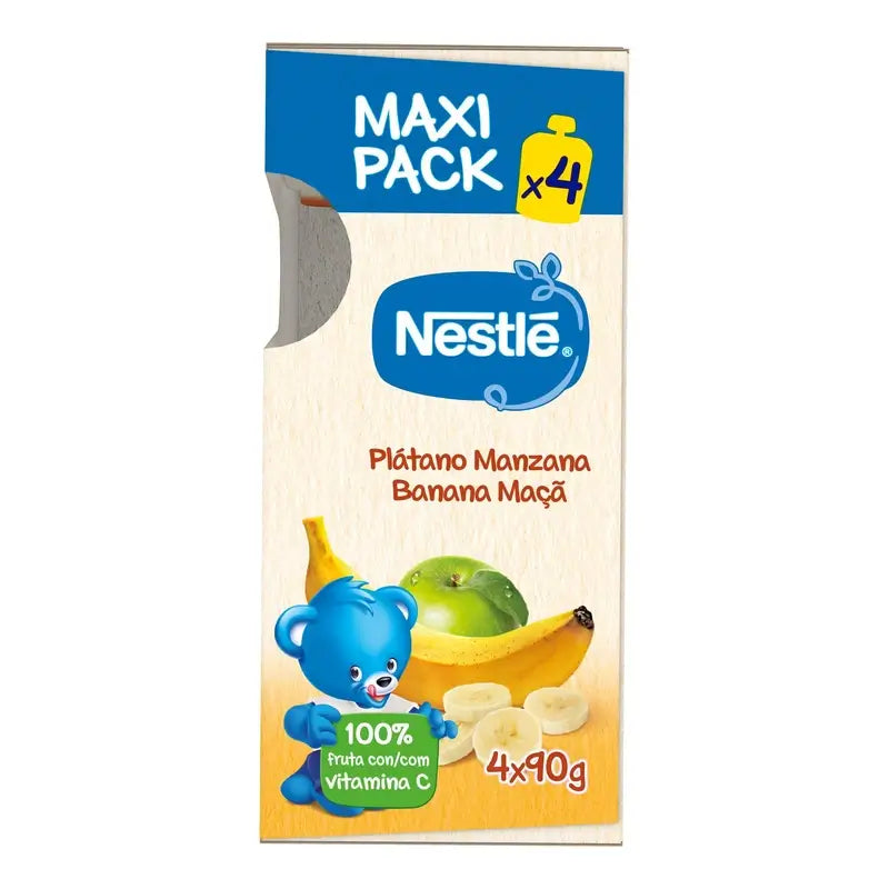 Sachet Nestlé Banane Pomme, 4X90g