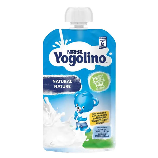 Nestlé Yogolino Sachet Naturel Non Sucré, 100 g