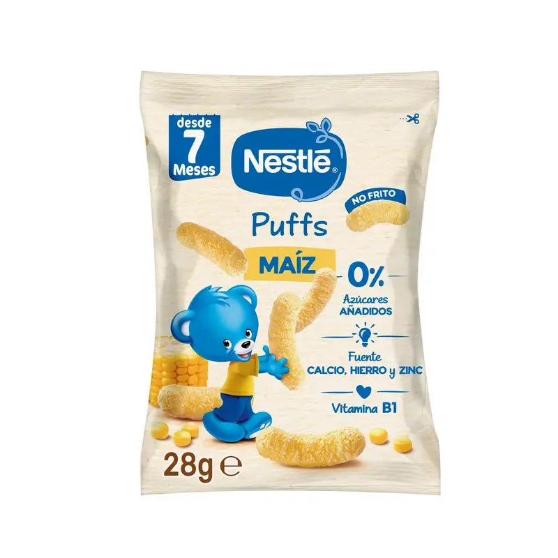 Nestlé Healthy Snacking Happy Puffs Maïs Naturel , 28g