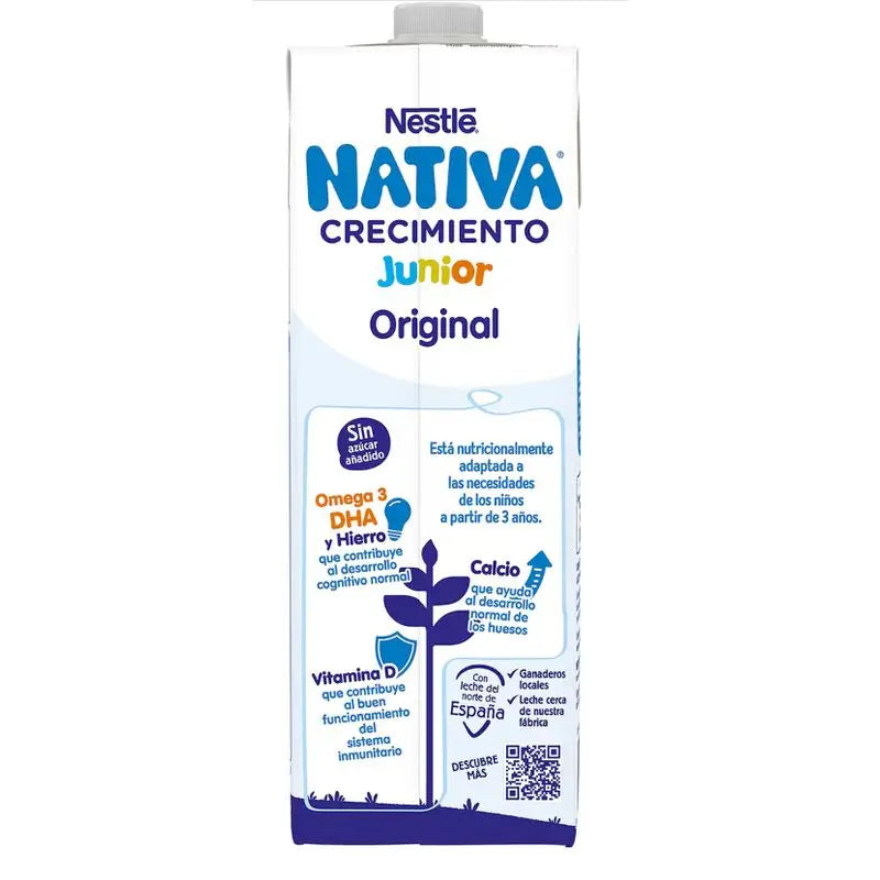 Nestlé Nativa Junior Croissance Original 3 ans, 1L