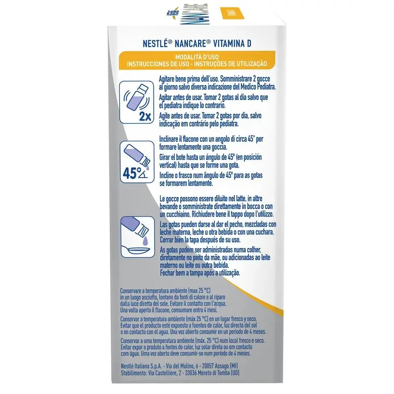 Nestlé Nancare Vitamine D, 10 ml
