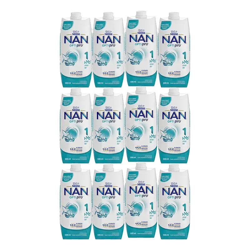 Nestlé Nan Optipro 1 liquide, 12X500 ml