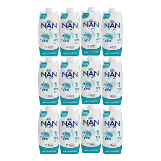 Nestlé Nan Optipro 1 liquide, 12X500 ml