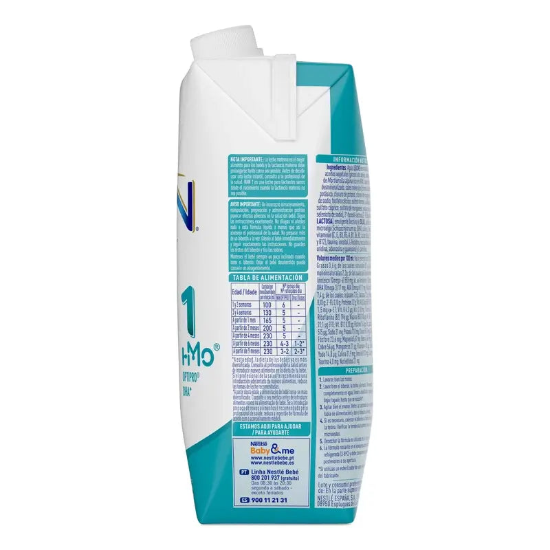 Nestlé Nan Optipro 1 liquide, 500 ml