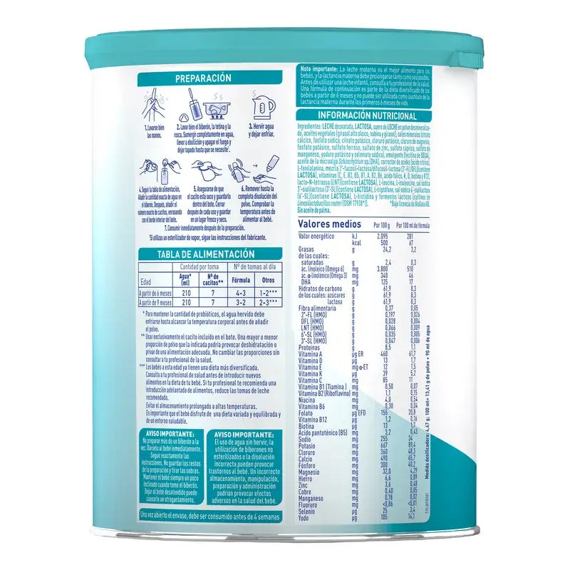 Lait maternisé Nestlé Nan Optipro 2, 800g